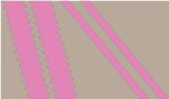 titanium-grau / cognac / rosa