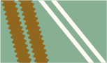 mintgreen / cognac / cream
