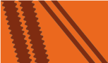 orange / reddish-brown