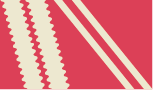 berry-red / beige