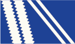 sapphire-blue / cream