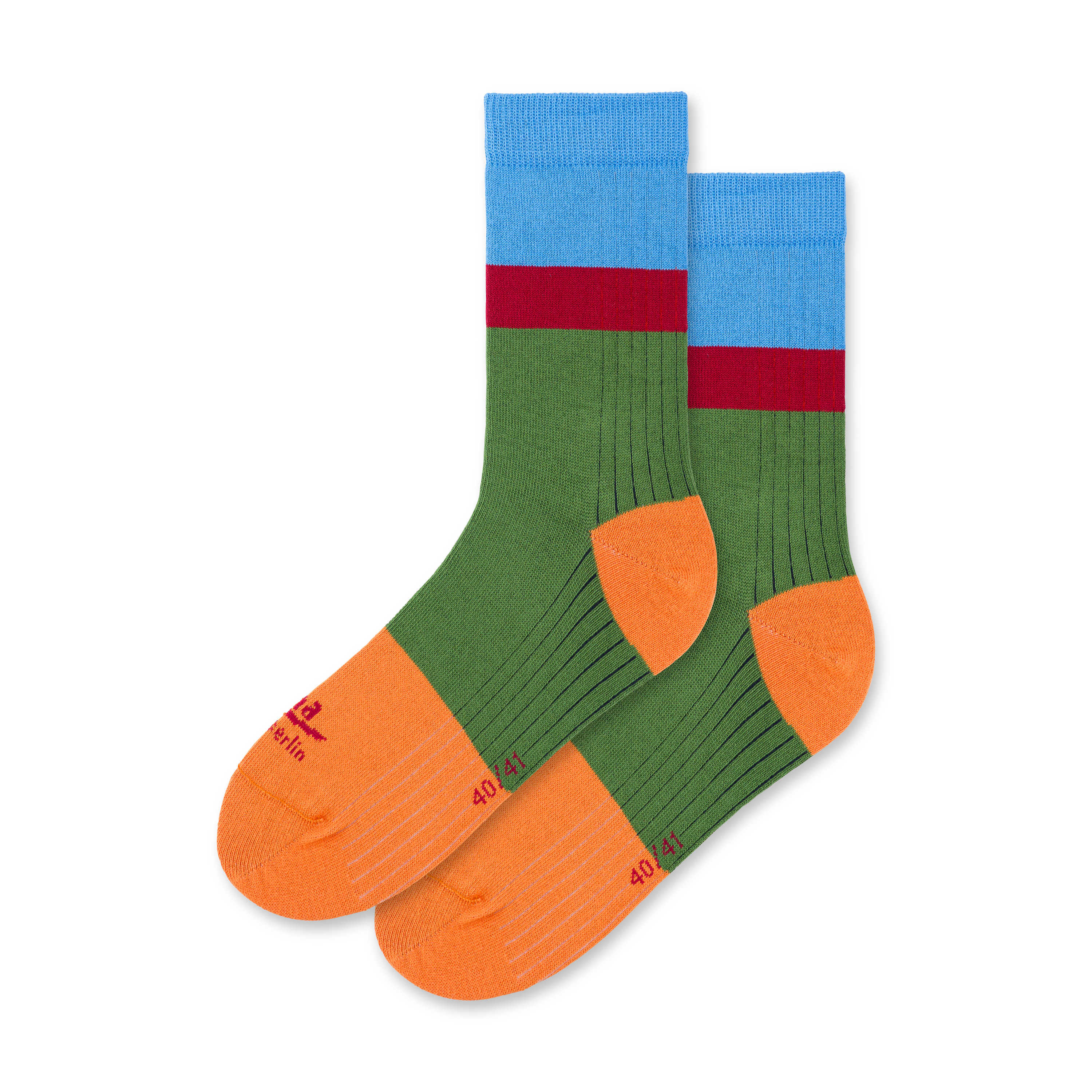Block Stripe Socks