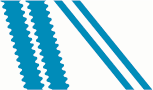 white / azure-blue / brown