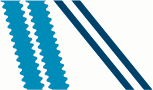 white / blue / light blue
