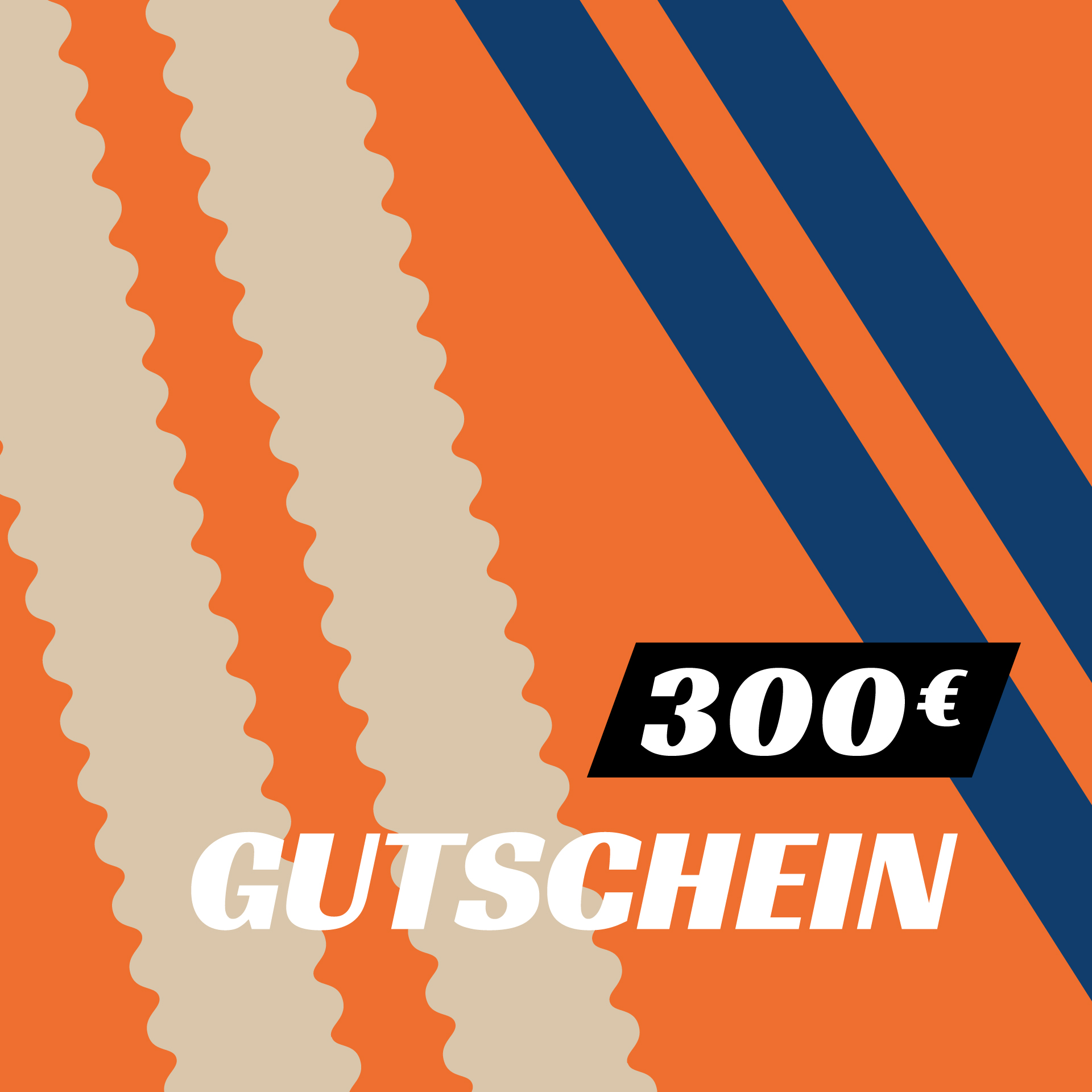 Gutschein im Wert von 300€