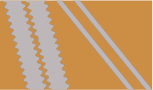 grey / cognac