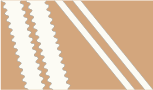 biscuit / cognac / cremeweiß