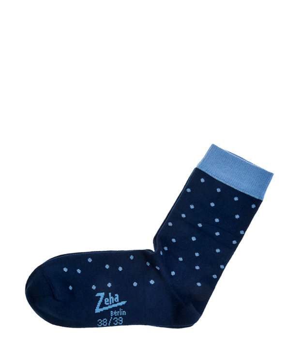 ZEHA BERLIN Accessories zeha socks Unisex dark blue / turquoise