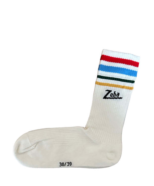 ZEHA BERLIN Accessories Zeha Socks unisex cream / olympia-coloured