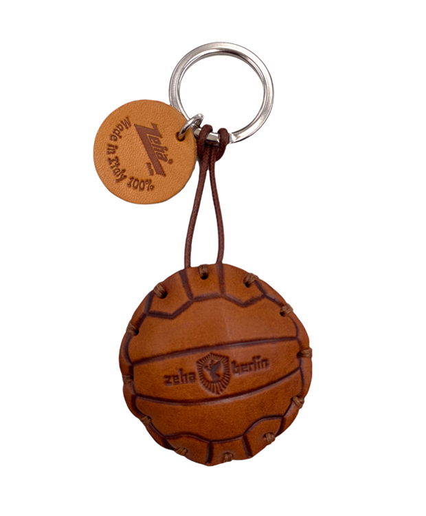 Leather keyholder - Soccer ball ZEHA Berlin shop online!